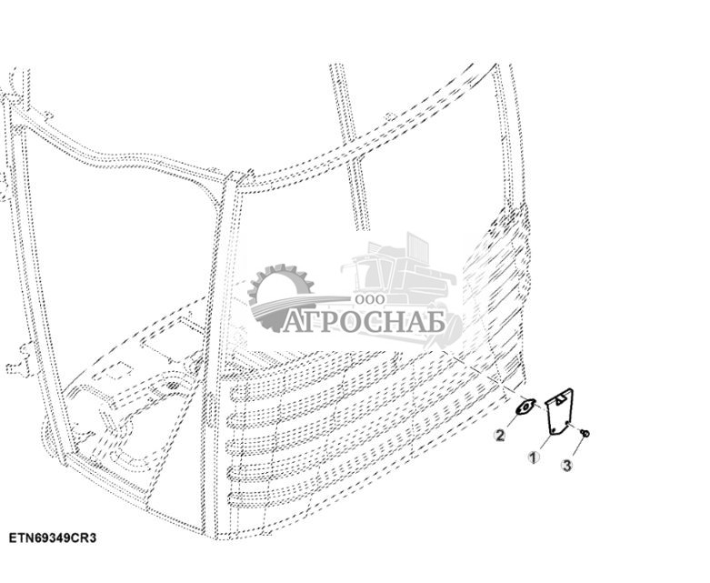 Прокладка крышки заднего стеклоочистителя - ST832691 426.jpg